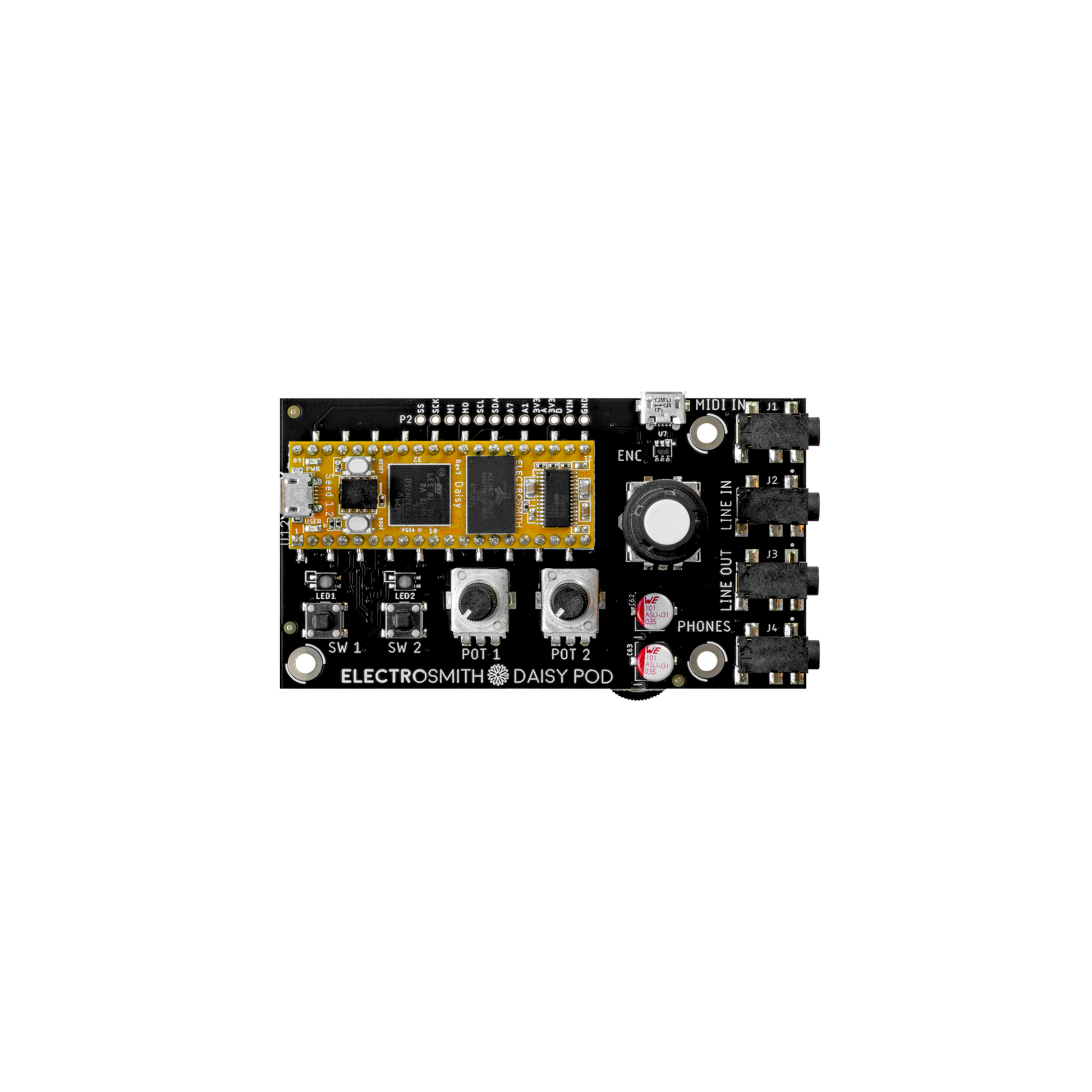 Electrosmith Daisy Pod シンセサイザー Electro-Smith | Daisy Pod Electrosmith Daisy Pod シンセサイザー Electro-Smith | Daisy Pod